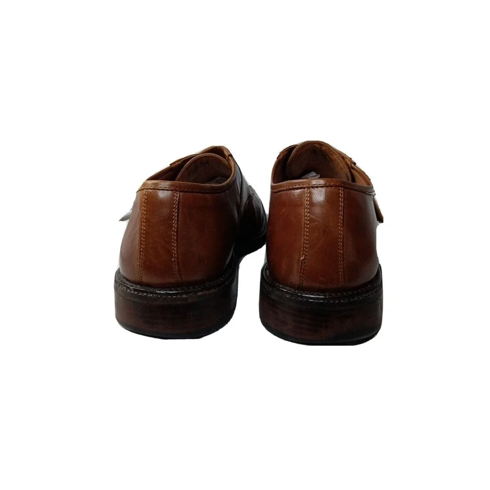 Johnston Murphy Monk Strap Brown  Leather Dress Shoes Men's Size 11.5